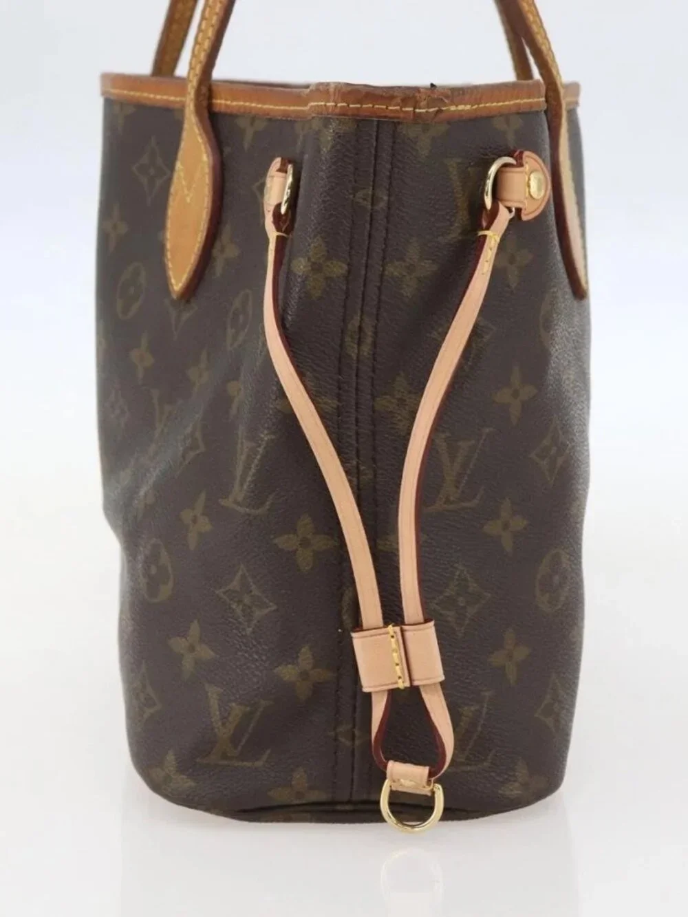 LOUIS VUITTON Monogram Neverfull PM Tote Bag M40155 LV Auth am10359